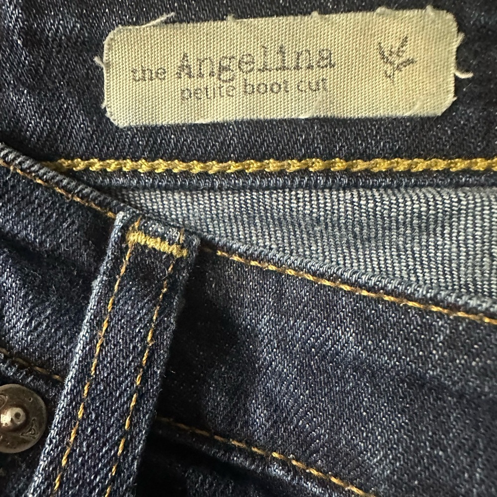 ADRIANO GOLDSCHMIED | the Angelina Style | Dark Blue Jeans - Picture 7 of 9